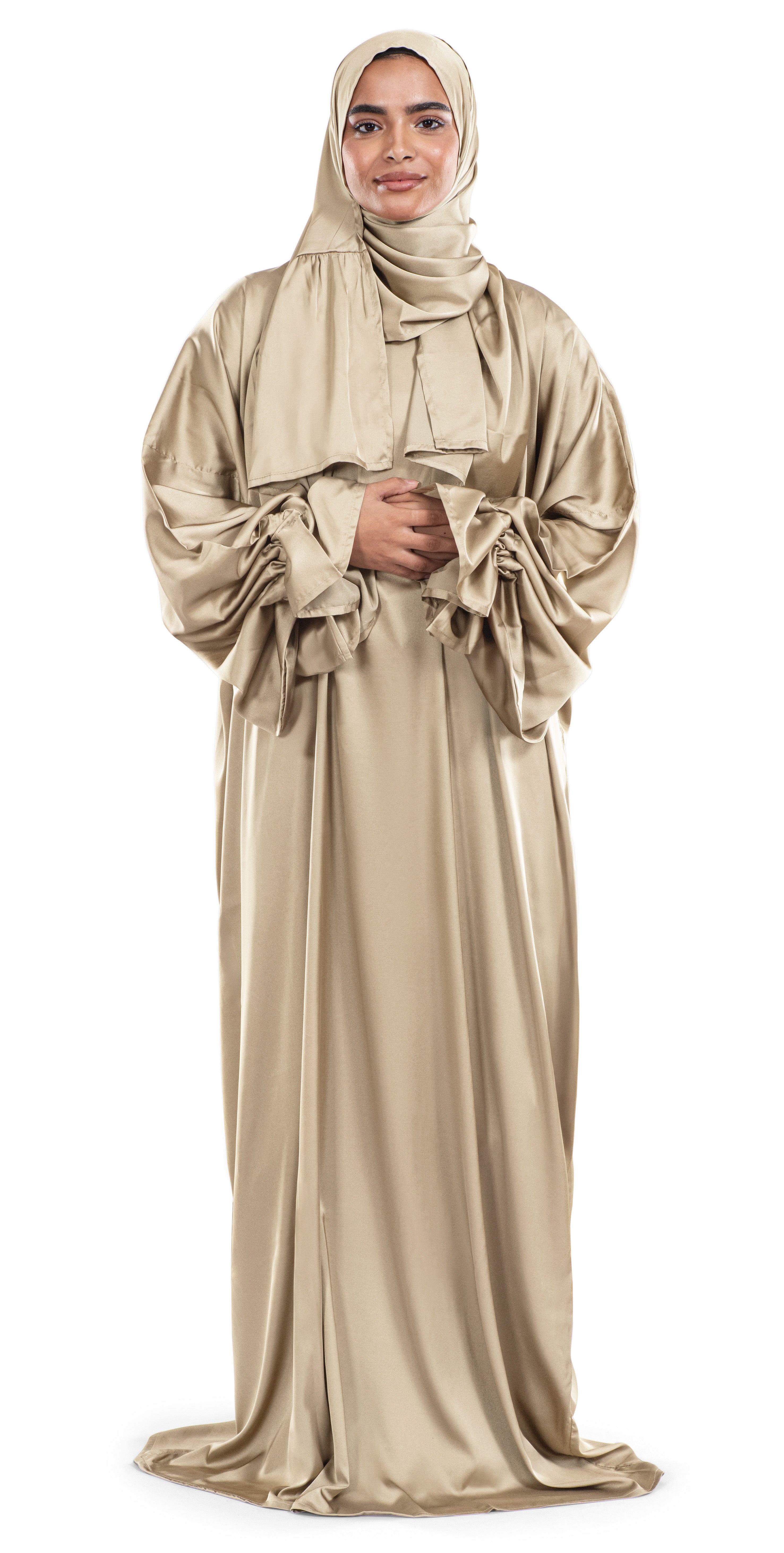 Sand Satin Islamic Prayer Wear