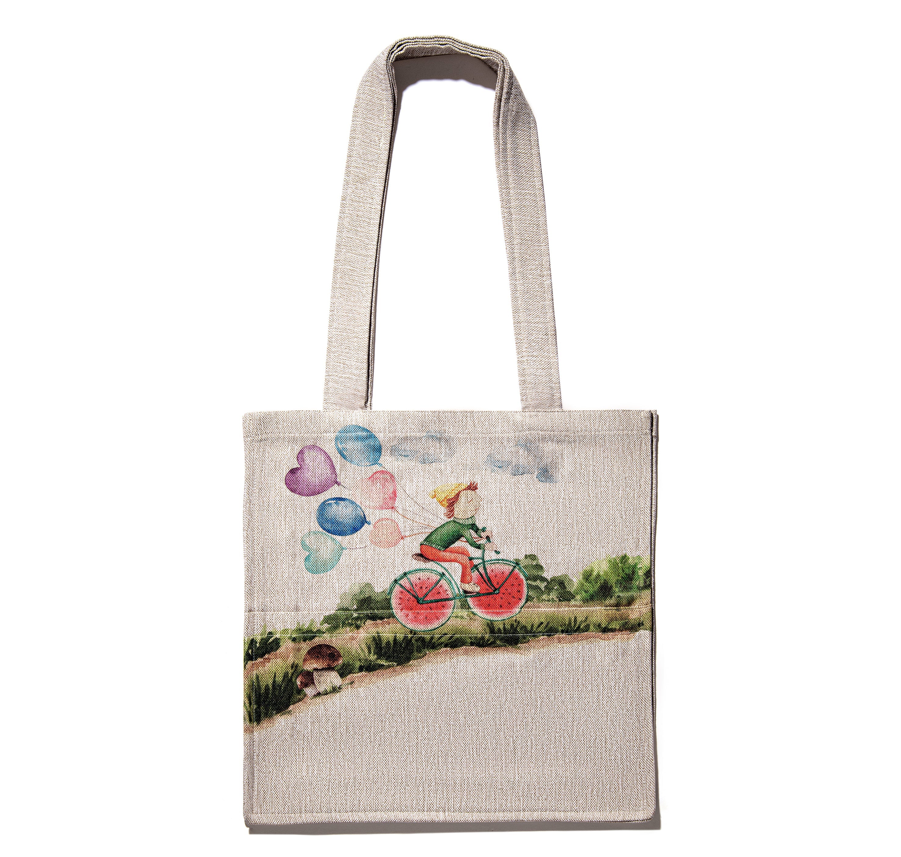 Into Happiness Tote Bag