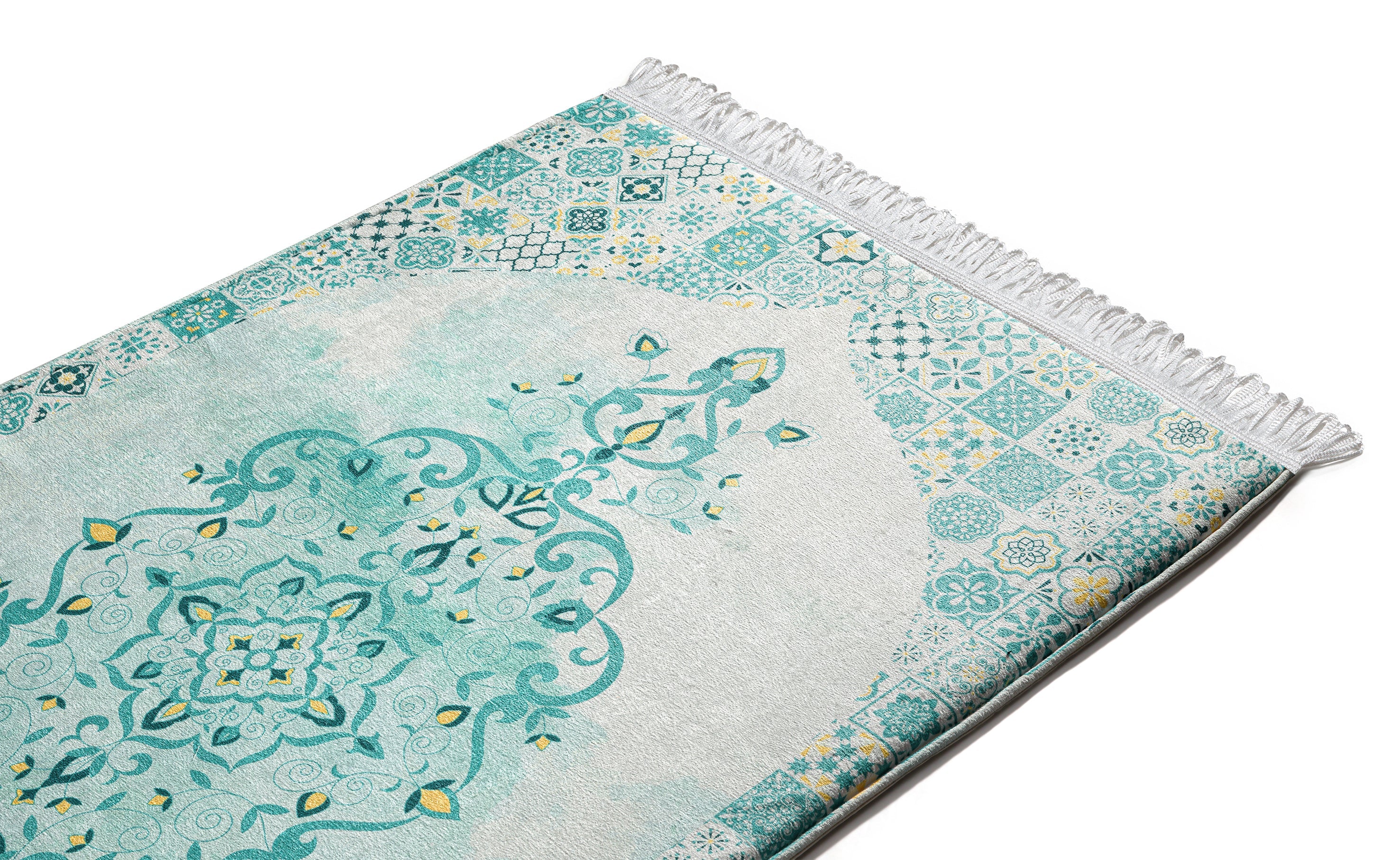 Green Patchwork Original Prayer Mat
