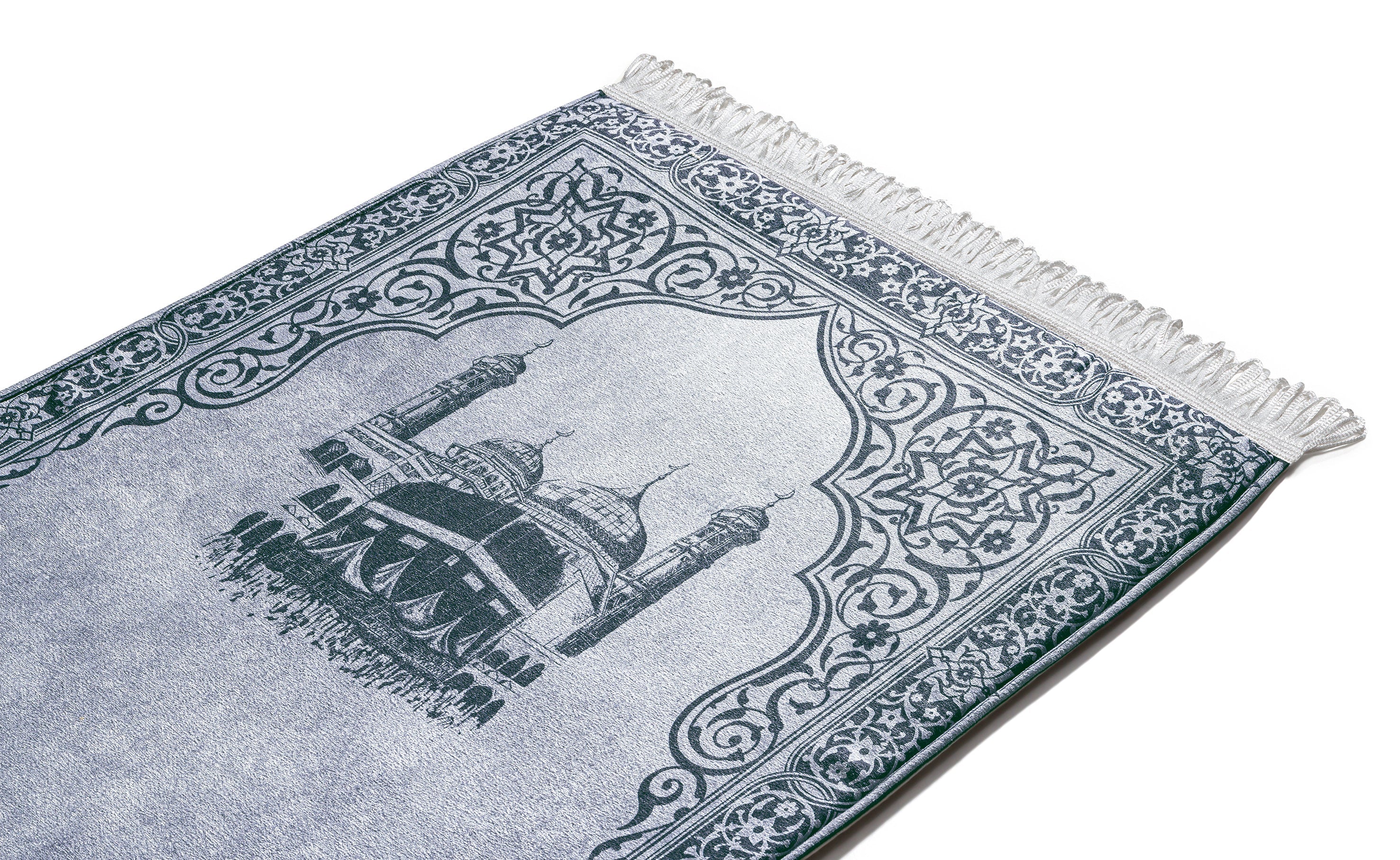 Grey Kaaba Original Prayer Mat