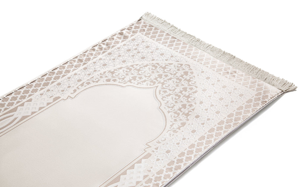 Imperial Beige Naseej Prayer Mat