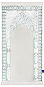 Imperial Mint Green Naseej Prayer Mat
