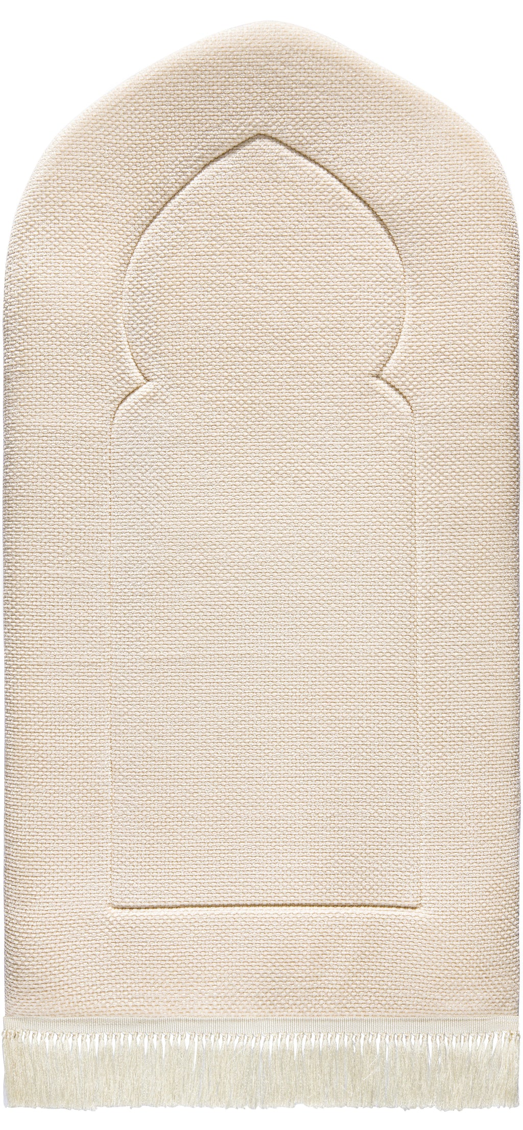 Sand Arched Plain Prayer Mat