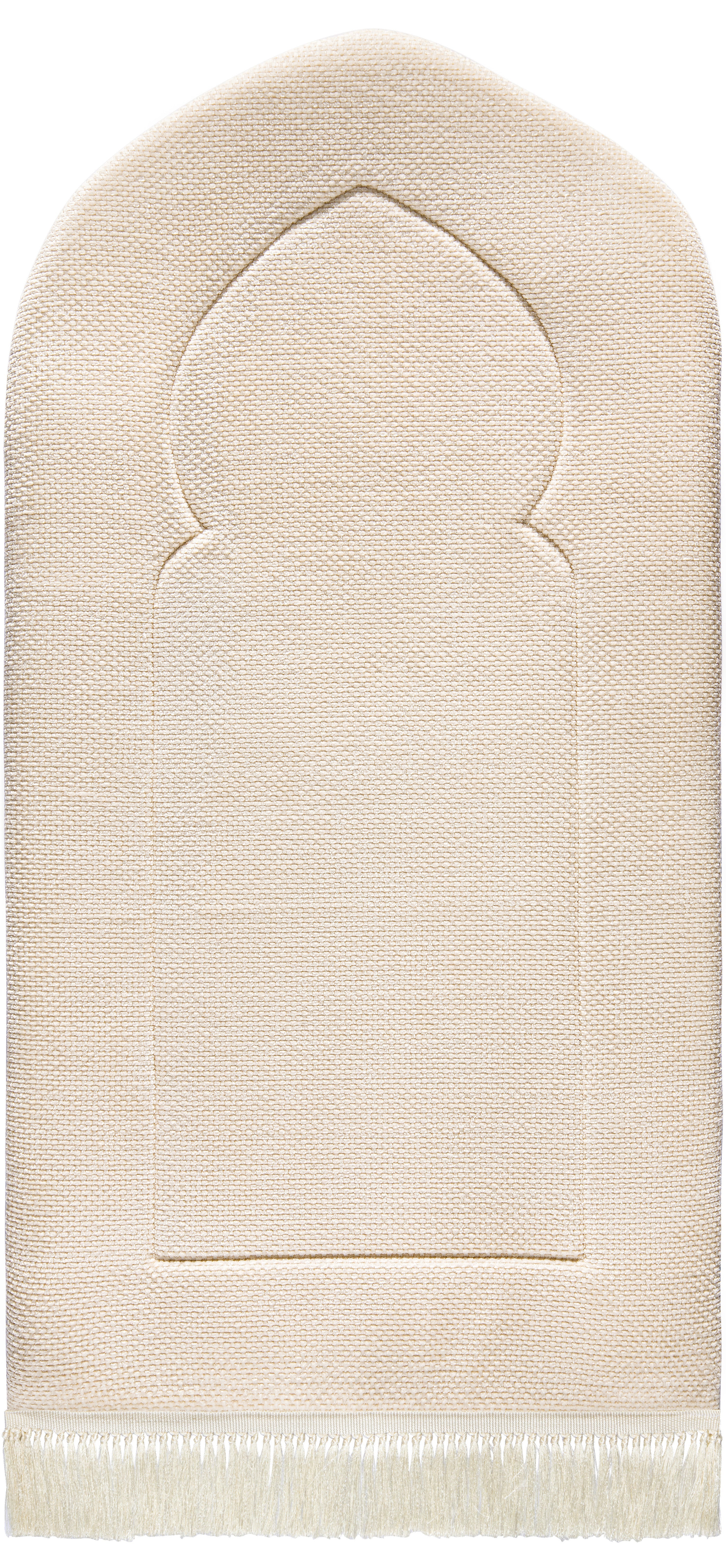 Sand Arched Plain Prayer Mat