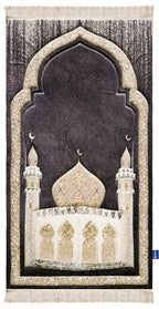 Mauve Shimmer Premium Prayer Mat