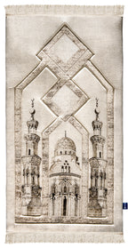 Old Cairo Mosque Premium Prayer Mat