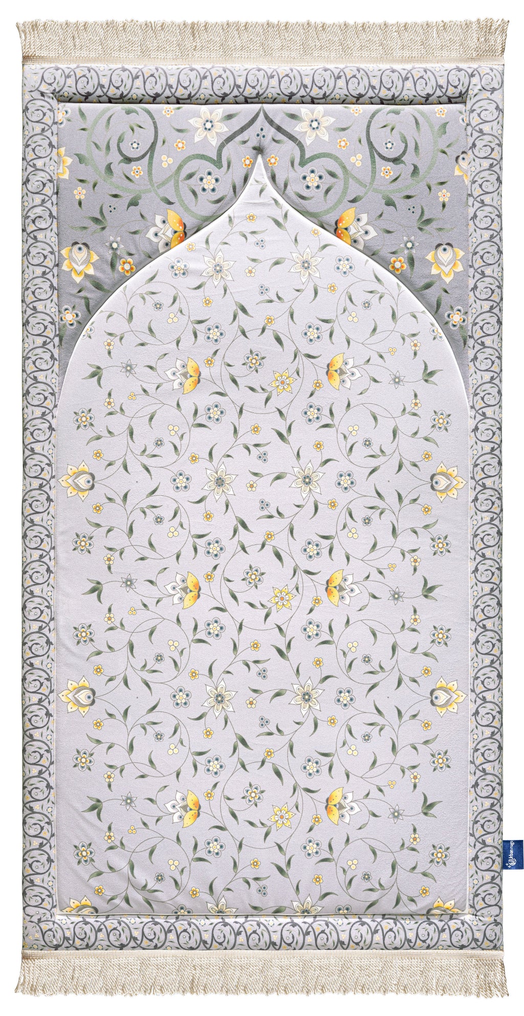 Yellow Louts Premium Prayer Mat