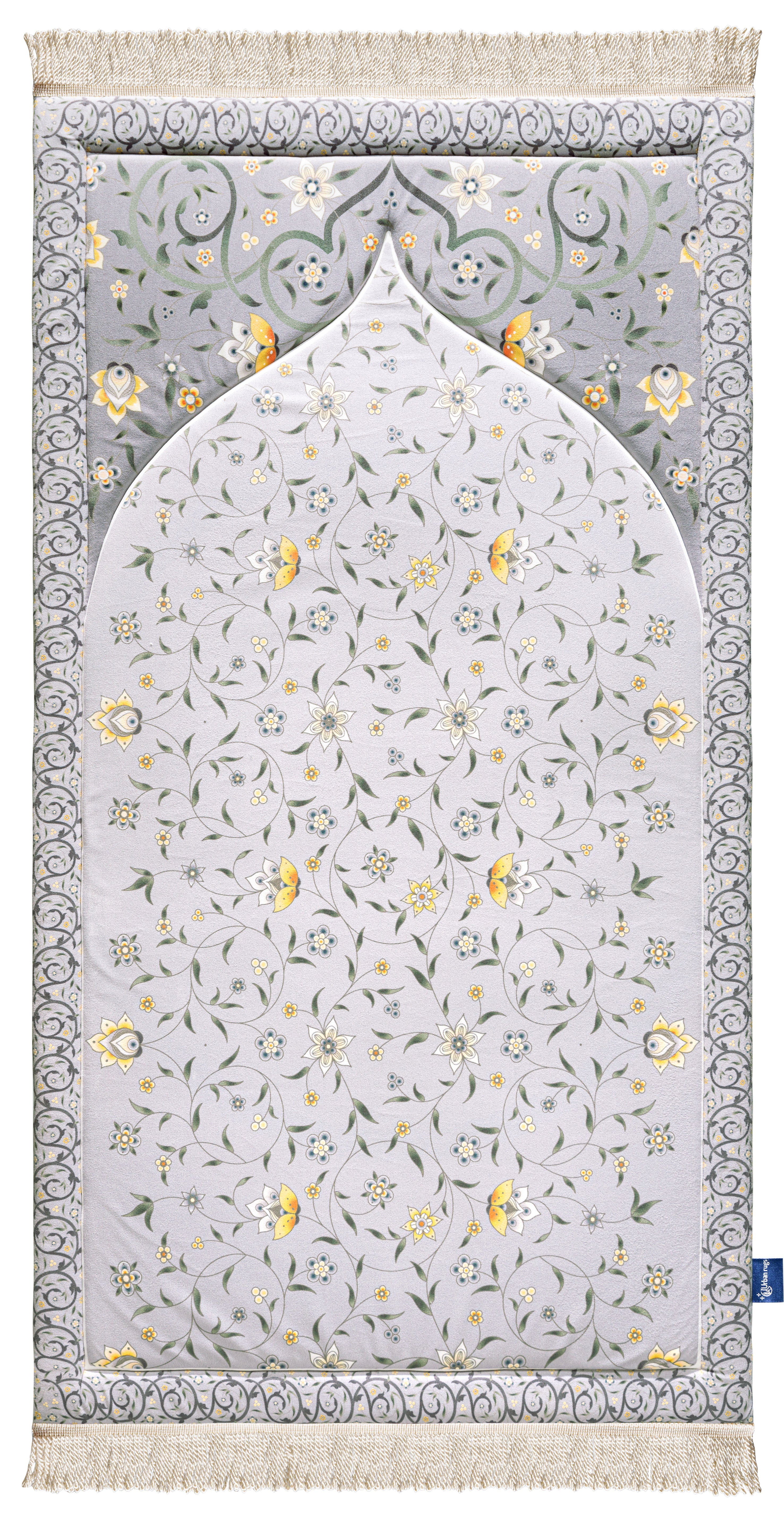 Yellow Louts Premium Prayer Mat