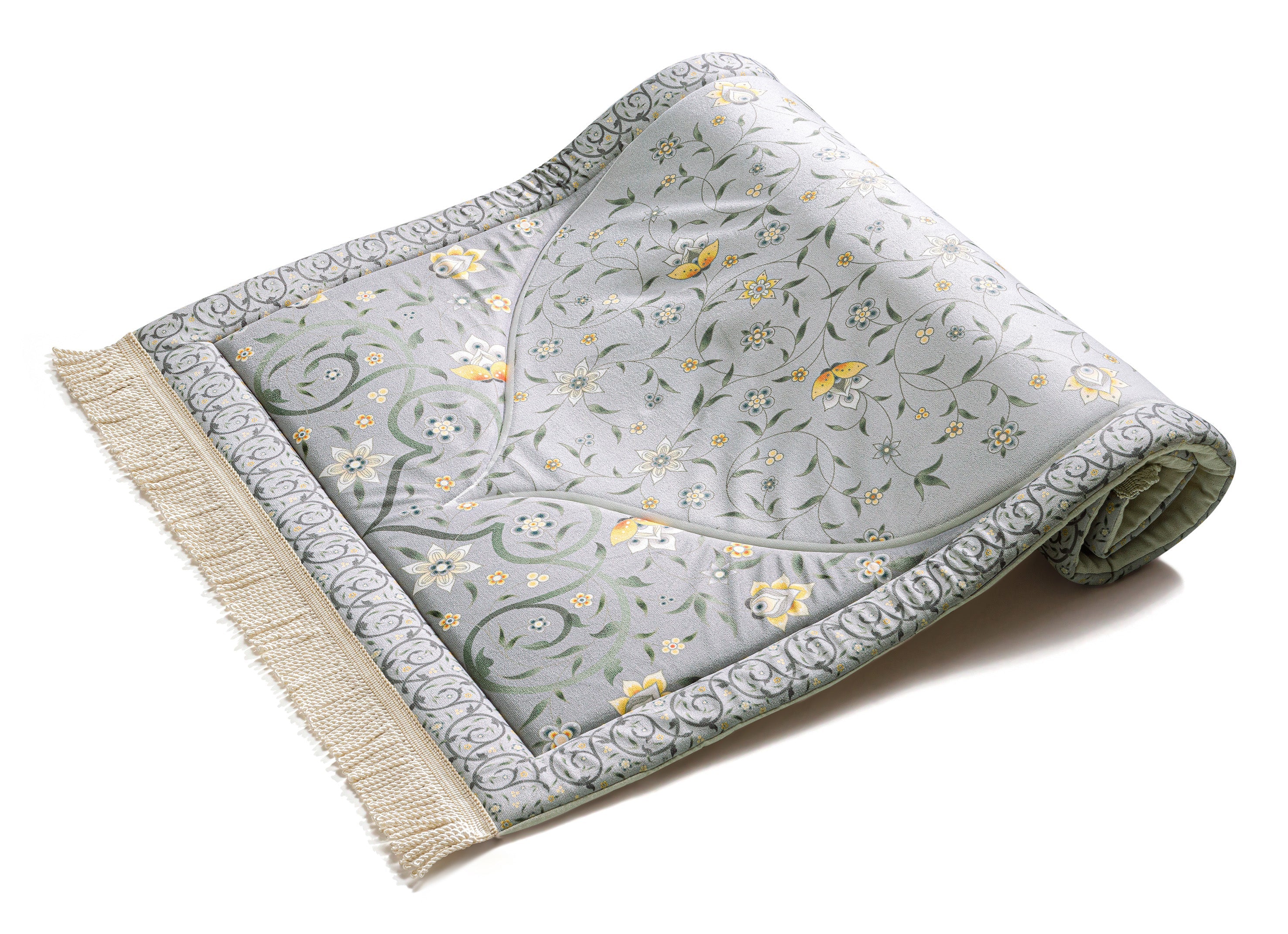 Yellow Louts Premium Prayer Mat