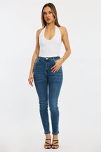 Denim Skinny Jeans High Rise