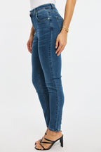 Denim Skinny Jeans High Rise