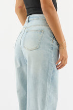 Denim Barrel Jeans