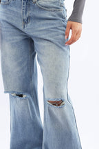 Denim Baggy Jeans Low Rise