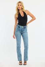 Denim Flare Jeans Mid Rise