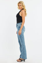 Denim Flare Jeans Mid Rise