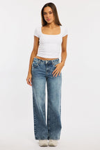 Denim Baggy Jeans Low Rise