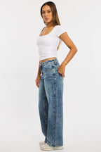 Denim Baggy Jeans Low Rise