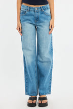 Denim Baggy Jeans Low Rise