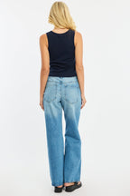 Denim Baggy Jeans Low Rise