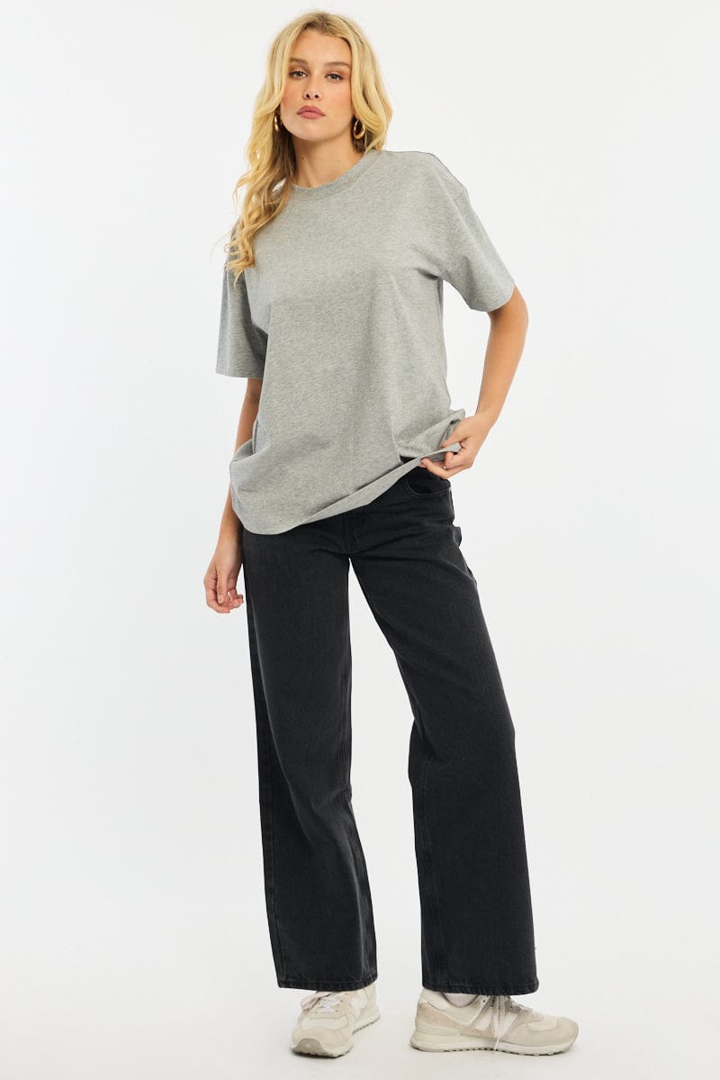 Black Baggy Jeans Low Rise