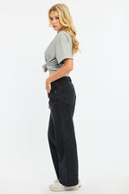 Black Baggy Jeans Low Rise