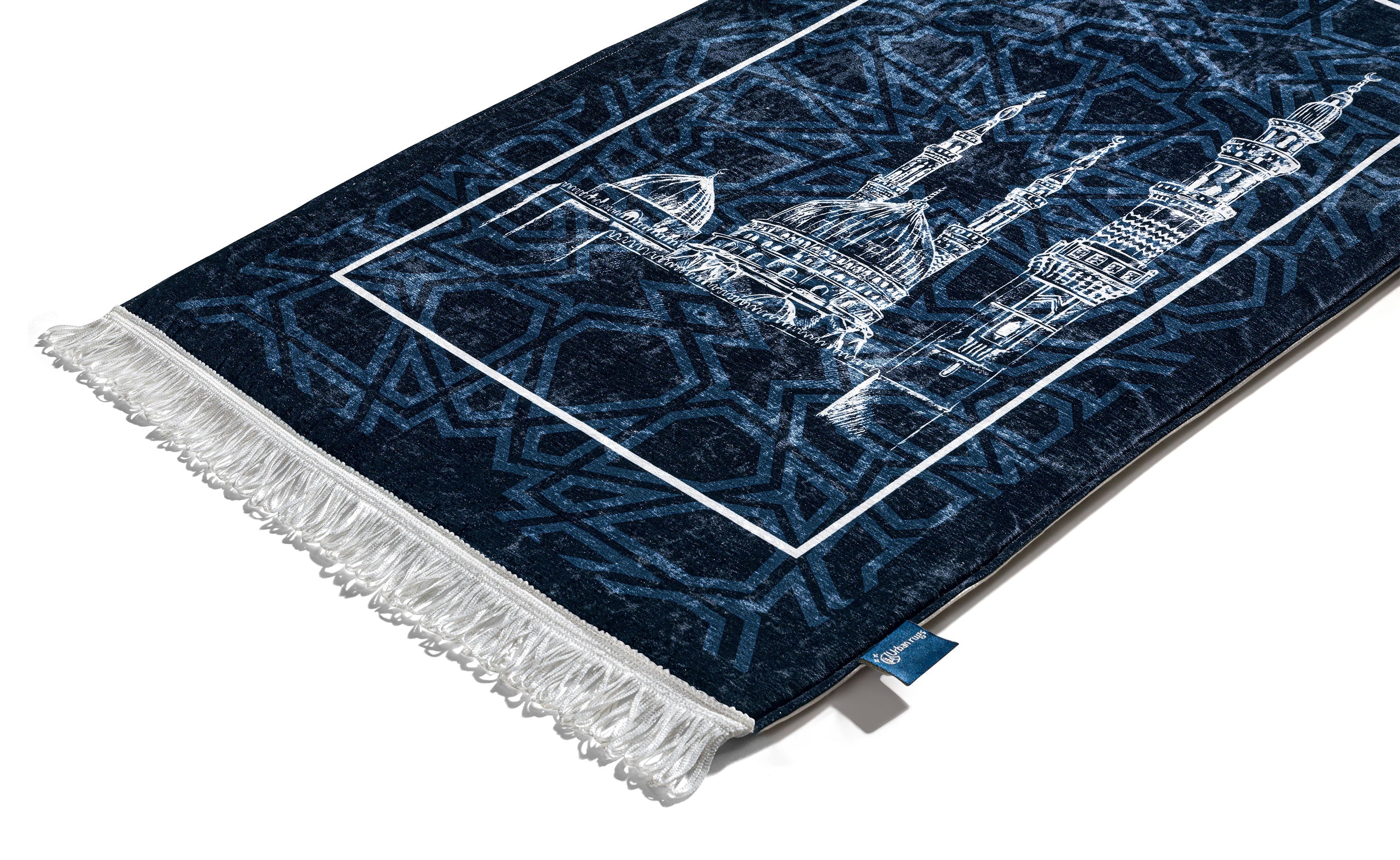 Blue Arabesque Original Prayer Mat