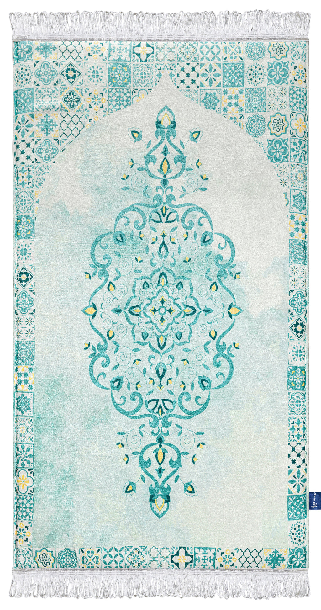 Green Patchwork Original Prayer Mat
