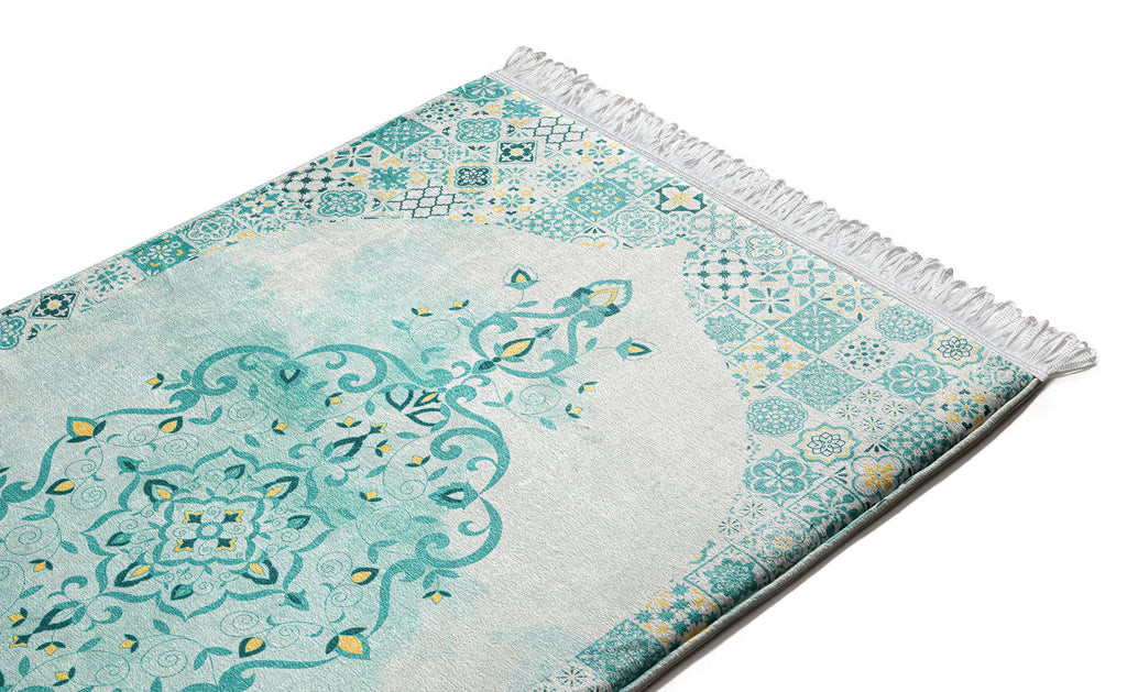 Green Patchwork Original Prayer Mat