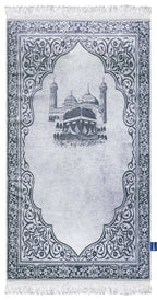 Grey Kaaba Original Prayer Mat