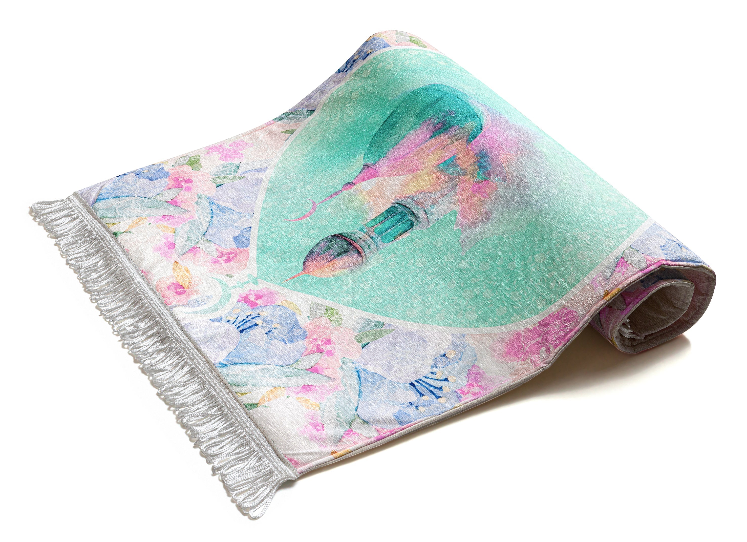 Pastel Blossoms Original Prayer Mat