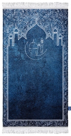 Islamic Navy Blue Original Prayer Mat