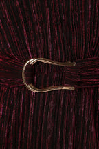 Glimmer Long Sleeve Mini Dress - Pink