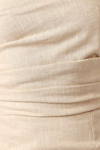Romi Linen Dress - Natural